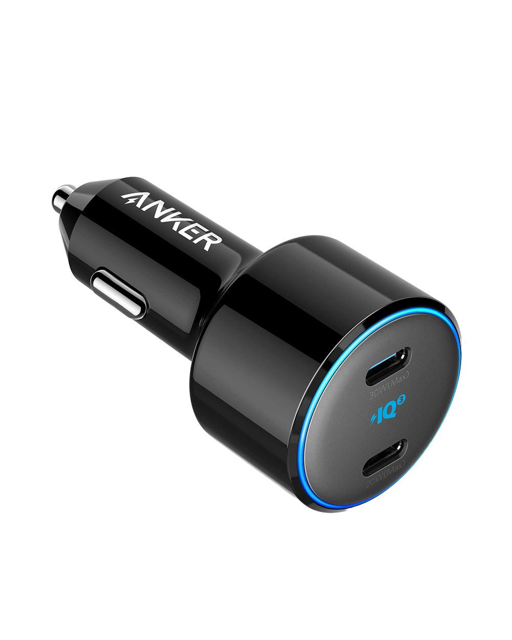 Noir Anker PowerDrive+ III Duo USB-C Car Charger - NRC-7705734