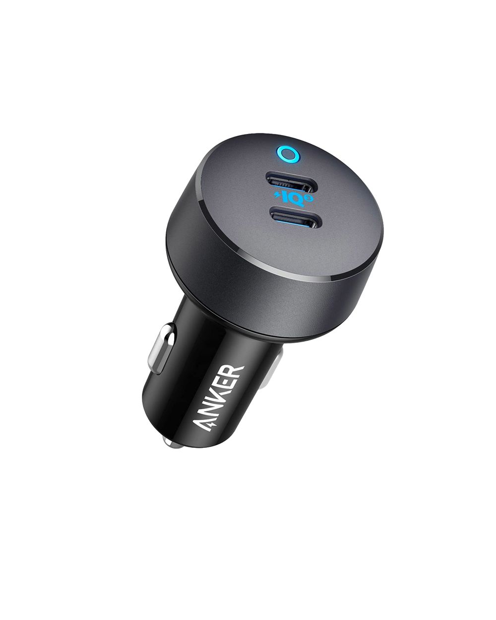 Noir Anker PowerDrive III Duo USB-C Car Charger - IOX-0781056