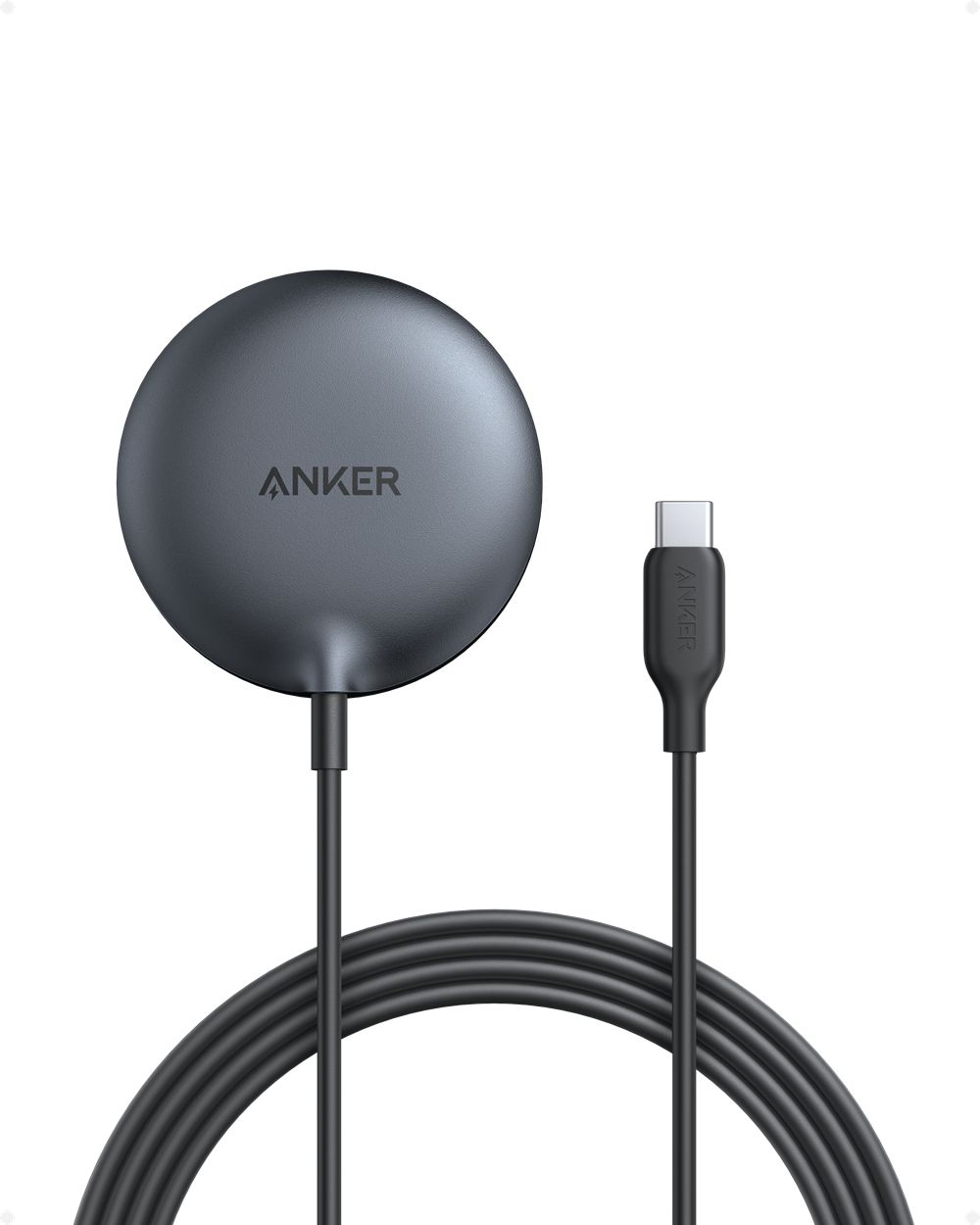 Noir Anker MagGo Wireless Charger (Pad) - MPR-9432784