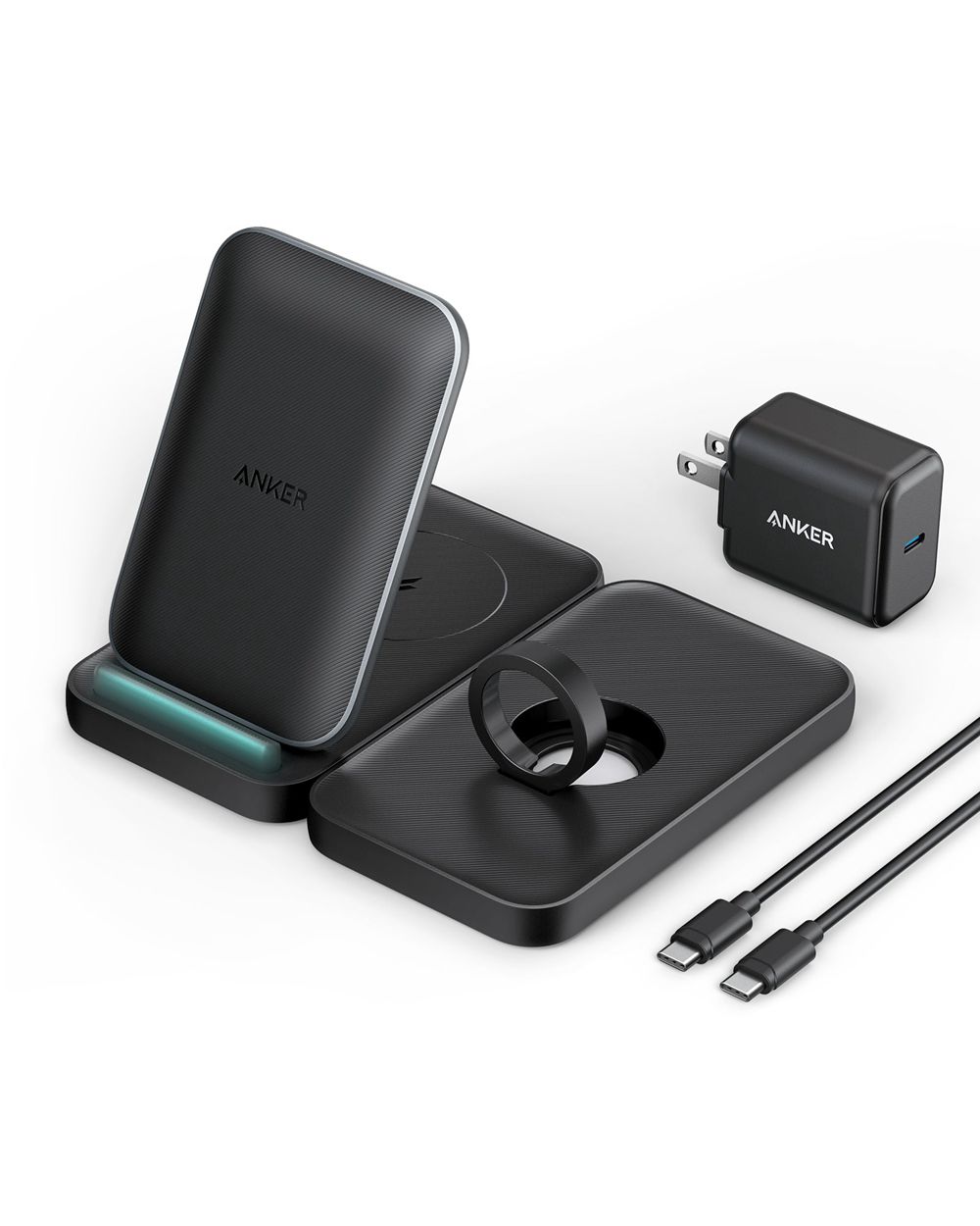 Noir Anker 533 Wireless Charger (3-in-1 Stand) - MRA-0029448