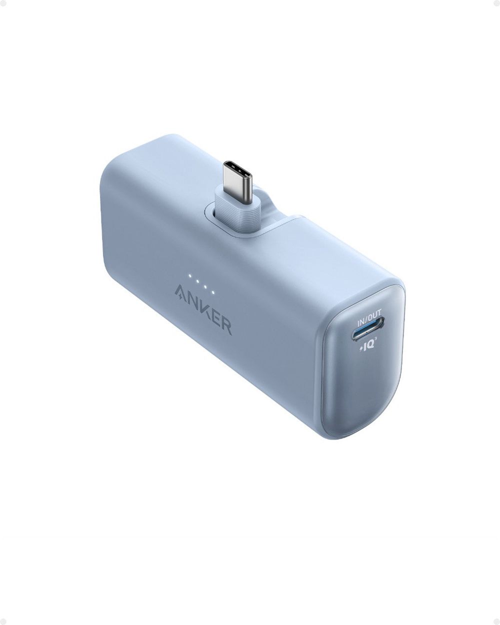 Bleu Anker Nano Power Bank (22.5W Built-In USB-C Connector) - OIT-6602442