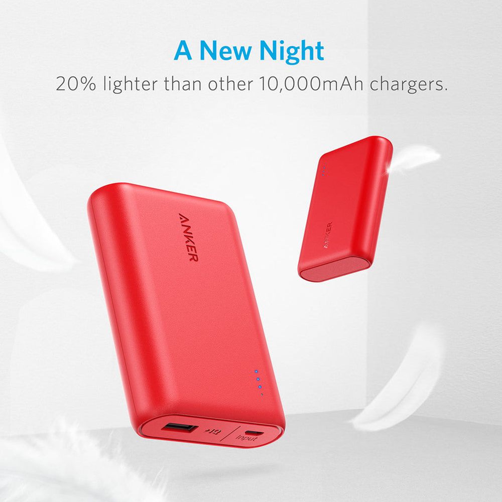 Rouge Anker Nano Power Bank (30W Built-In USB-C Cable) - HQR-0518126