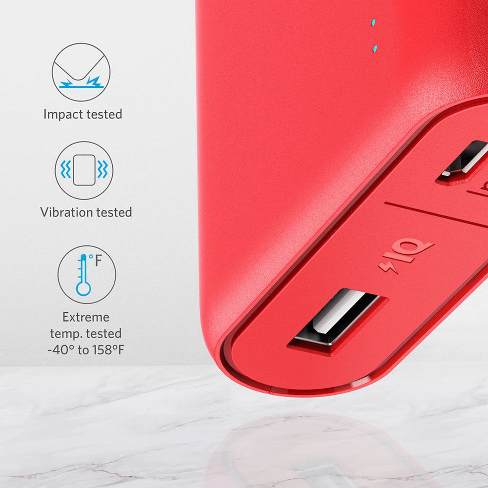 Rouge Anker Nano Power Bank (30W Built-In USB-C Cable) - HQR-0518126