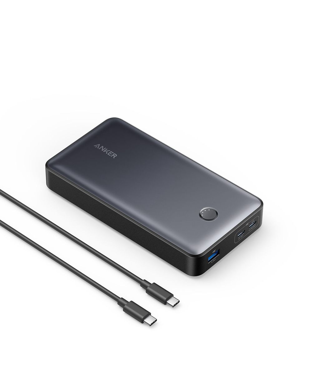 Noir Anker 537 Power Bank (PowerCore 24K for Laptop) - HMM-3044827