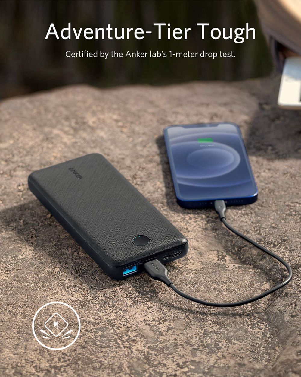 Noir Anker 325 Power Bank (PowerCore 20K) - ZJQ-5020156