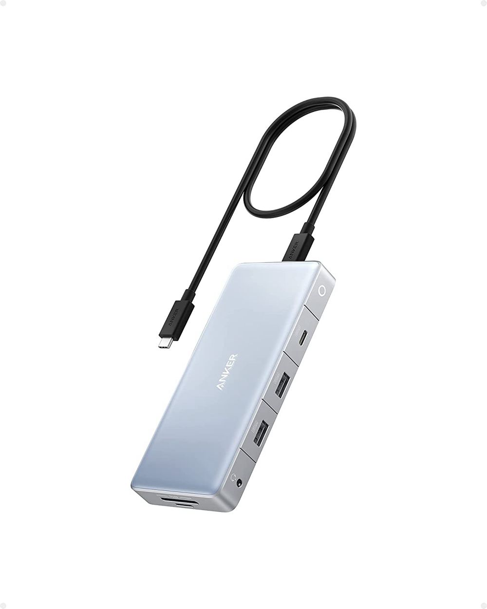 Argent Anker 575 USB-C Hub (12-in-1 Dual HDMI DP) - BMU-4061069