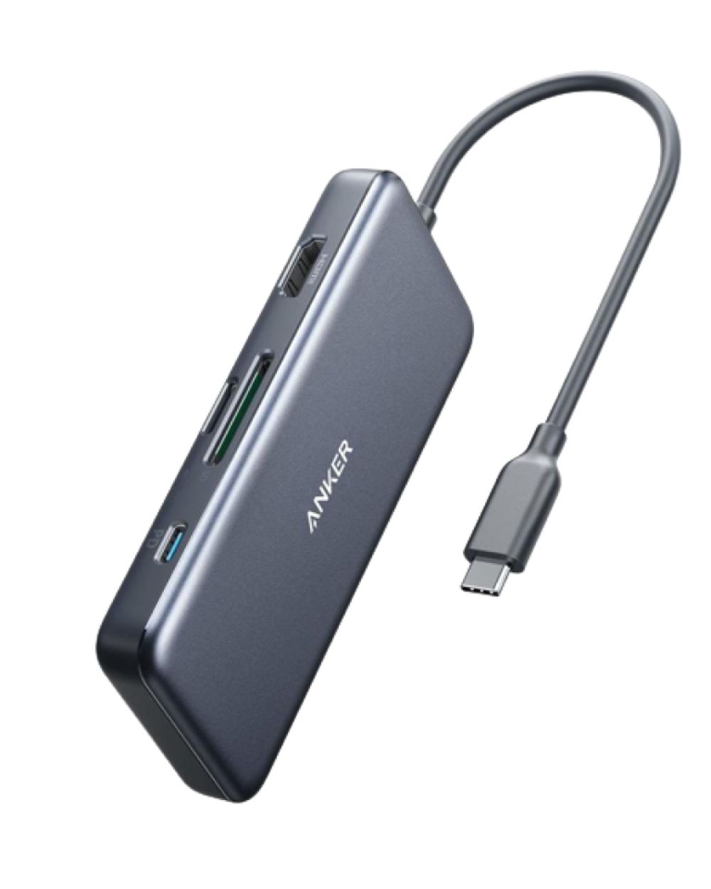 Grise Anker 341 USB-C Hub (7-in-1) - SZD-7502764