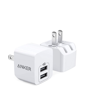 Blanche Anker Dual-Port 12W Wall Charger (2-Pack) - VAQ-6587050