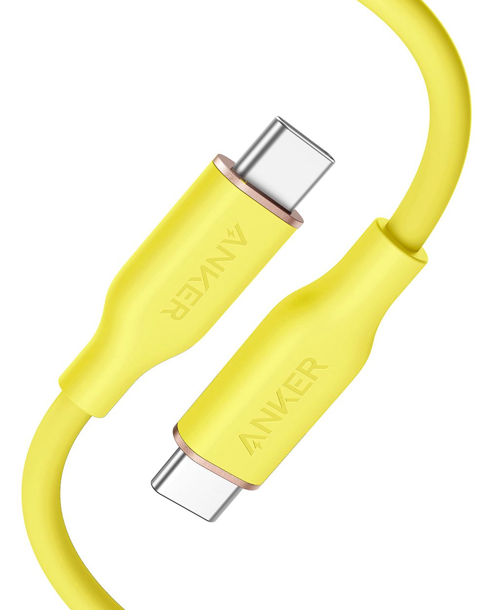 Jaune Anker 643 USB-C to USB-C Cable (Flow Silicone) - JEH-8853652