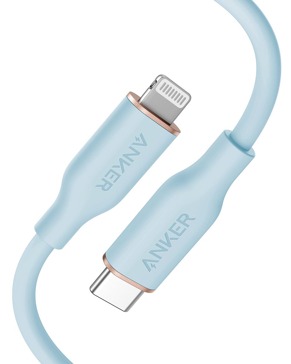 Bleu Anker 641 USB-C to Lightning Cable (Flow Silicone) - AEZ-1501481