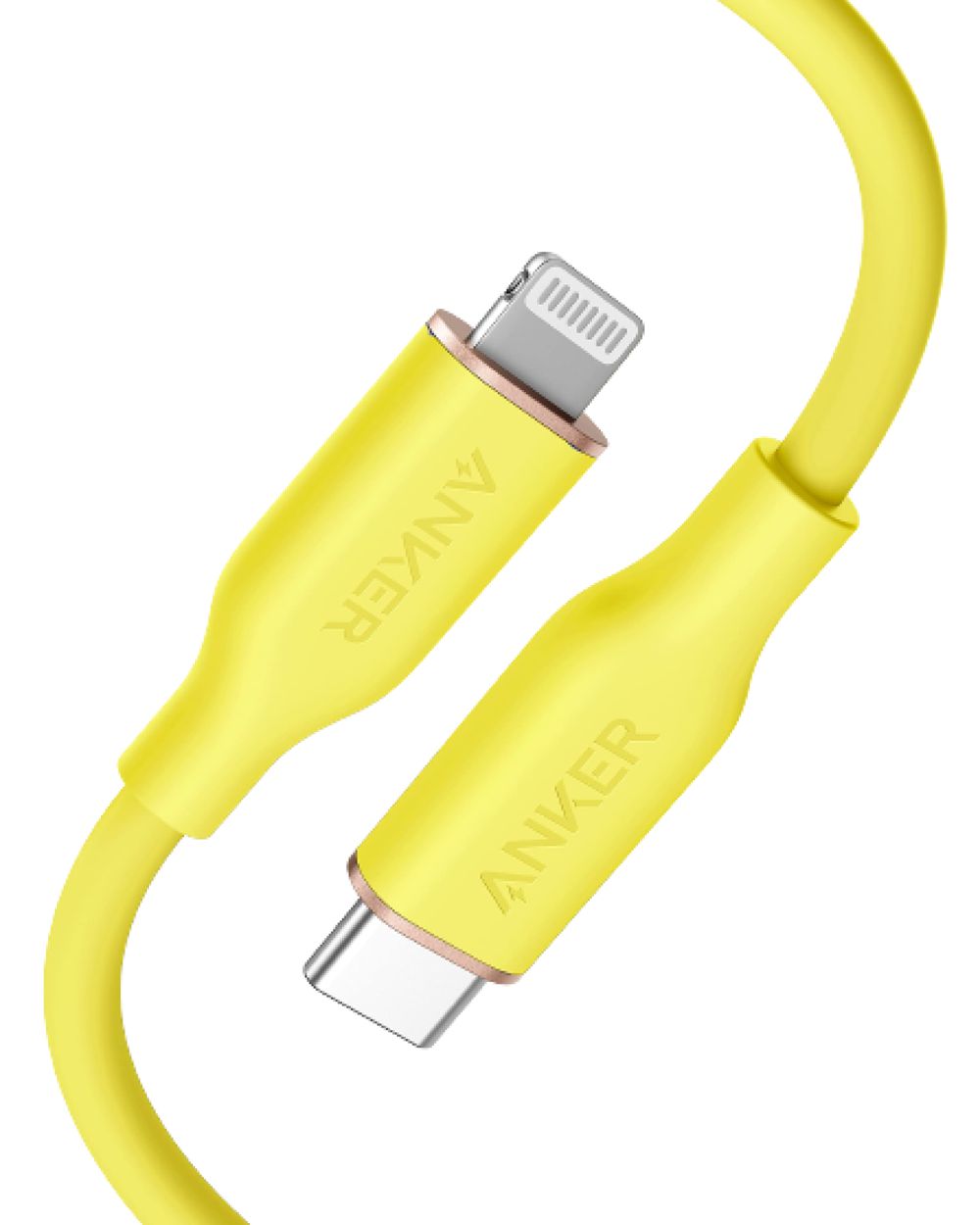 Jaune Anker 641 USB-C to Lightning Cable (Flow Silicone) - URP-6702522