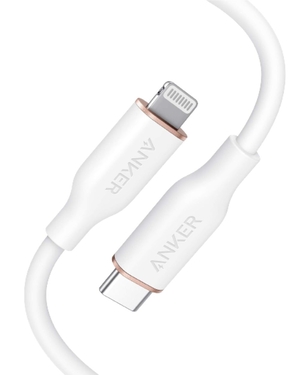 Blanche Anker 641 USB-C to Lightning Cable (Flow Silicone) - MLQ-5061444