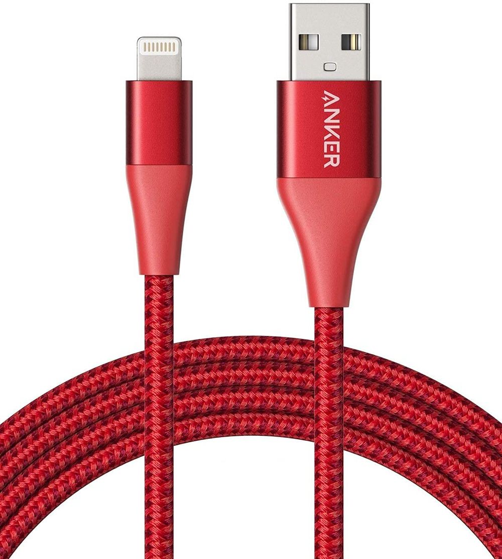 Rouge Anker 551 USB-A to Lightning Cable (1 ft / 3 ft / 6 ft / 10 ft) - KFR-3051872