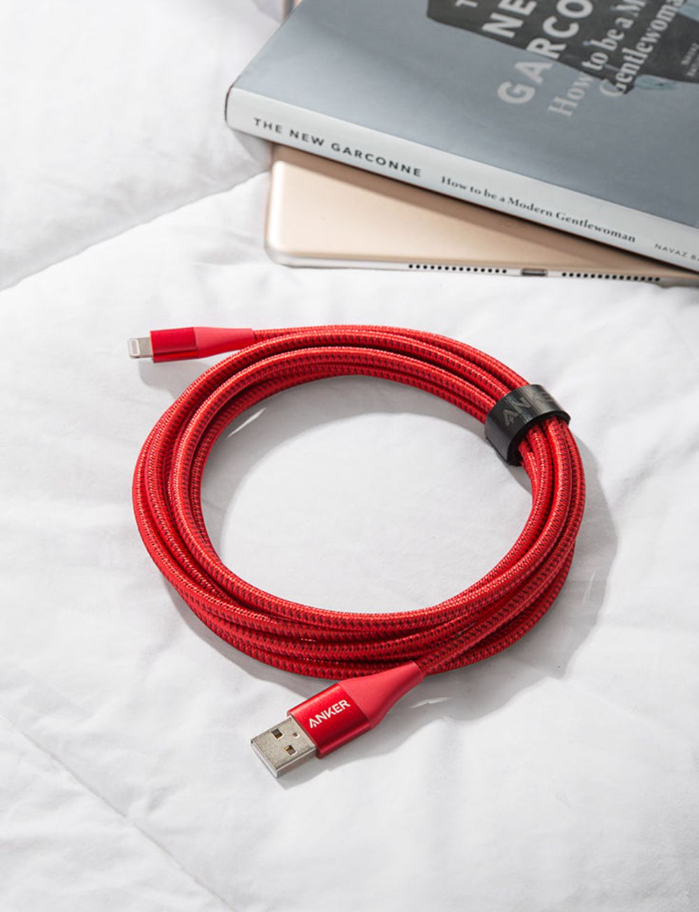 Rouge Anker 551 USB-A to Lightning Cable (1 ft / 3 ft / 6 ft / 10 ft) - KFR-3051872