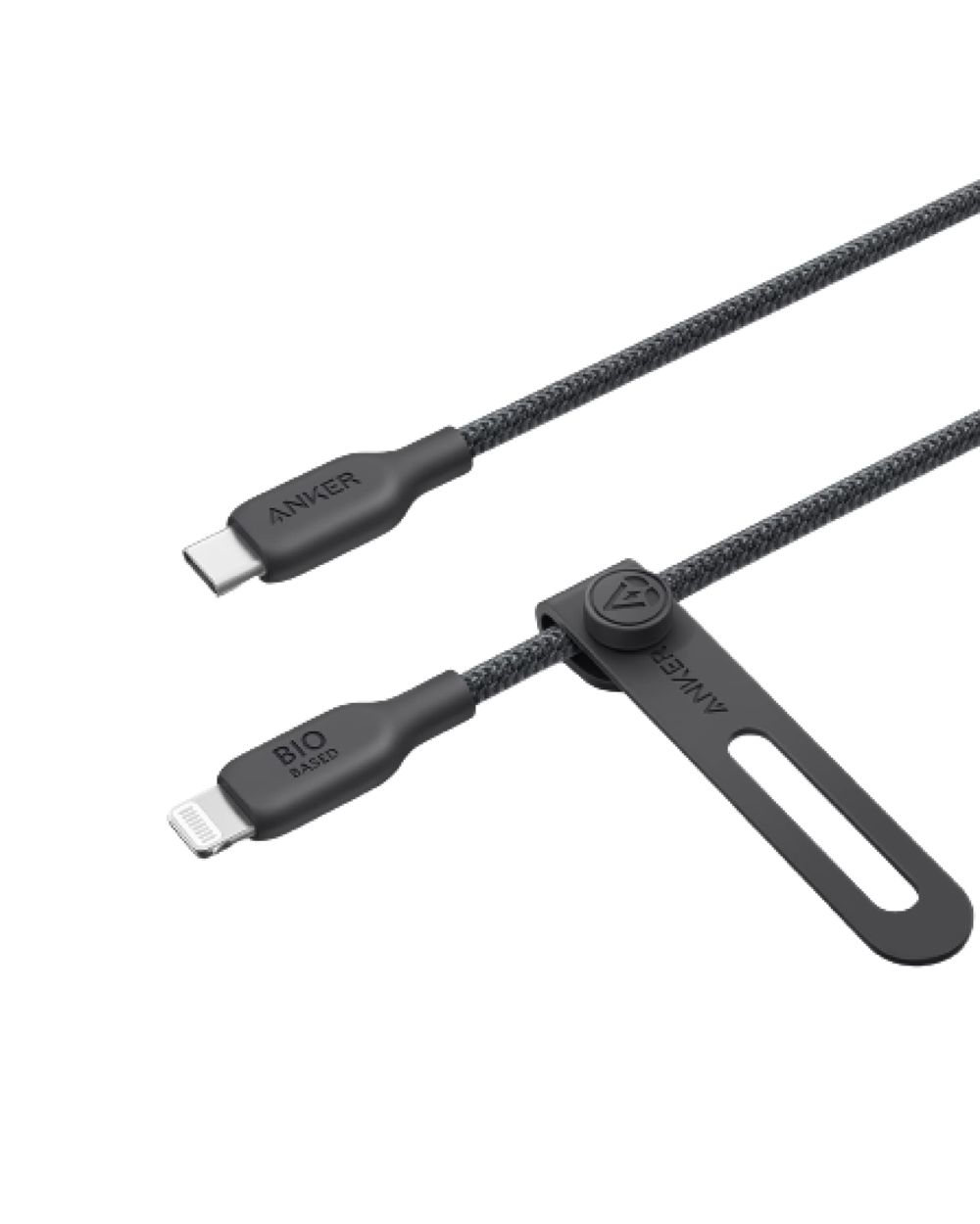 Noir Anker 541 USB-C to Lightning Cable (Bio-Nylon) - SWL-3793212