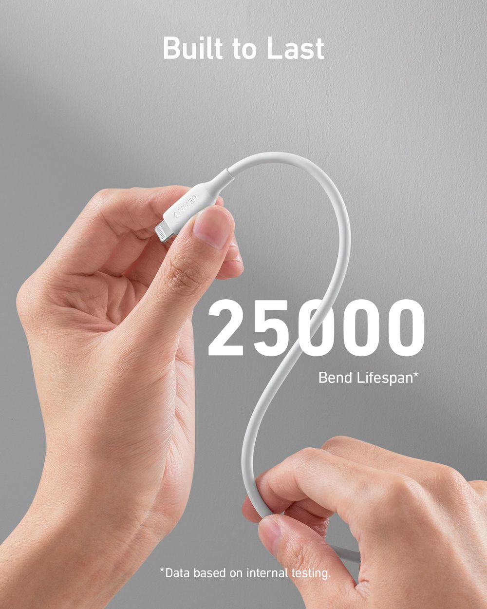 Blanche Anker 541 USB-C to Lightning Cable (1 ft / 3 ft / 6 ft) - BFM-8947627