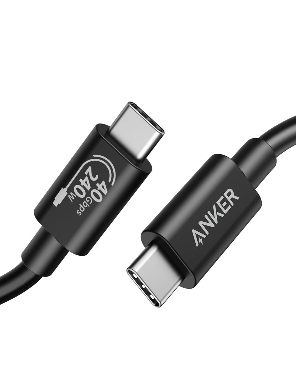 Noir Anker 515 USB-C to USB-C Cable (USB4) - YMC-2149789