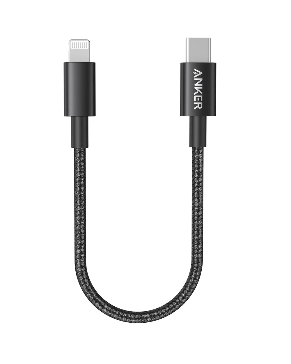 Noir Anker 331 USB-C to Lightning Cable - WQV-6020274