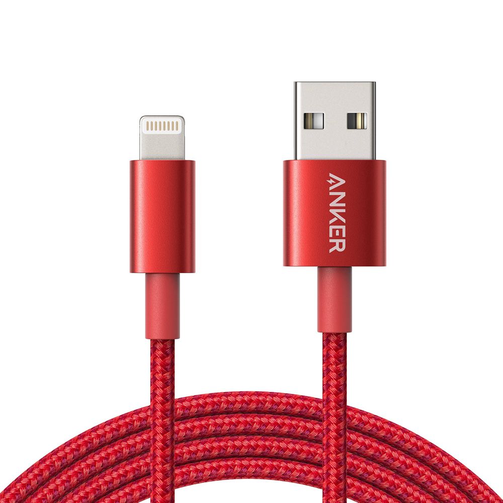 Rouge Anker 331 USB-A to Lightning Cable (Nylon) - IBJ-8746883