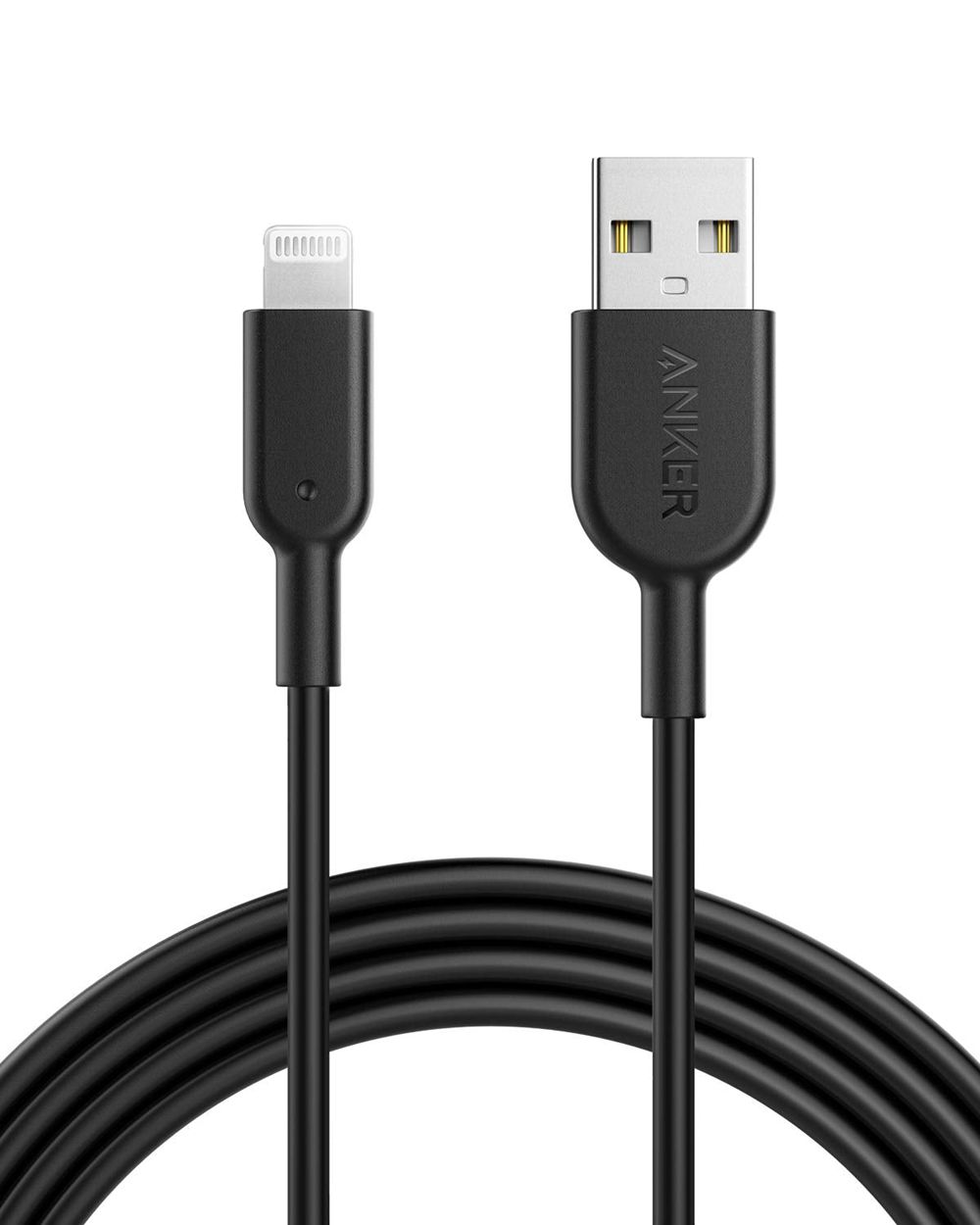 Noir Anker 321 USB-A to Lightning Cable - AWC-2570430