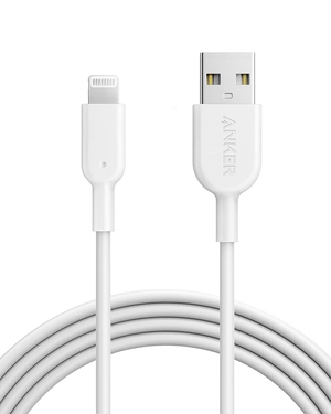 Blanche Anker 321 USB-A to Lightning Cable - YJZ-0545165