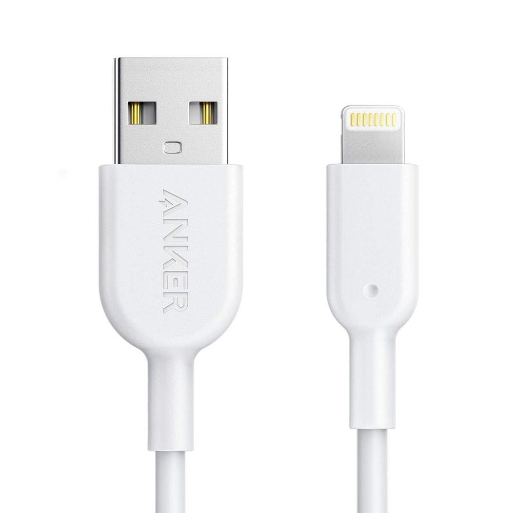 Blanche Anker 321 USB-A to Lightning Cable - YJZ-0545165