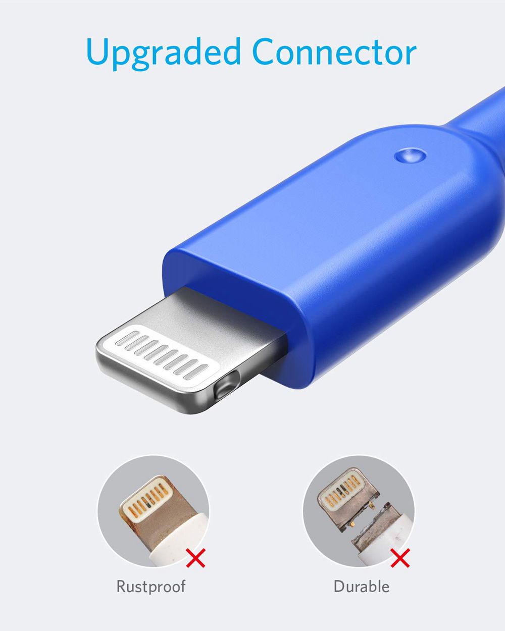 Bleu Anker 321 USB-A to Lightning Cable - YZW-9174820