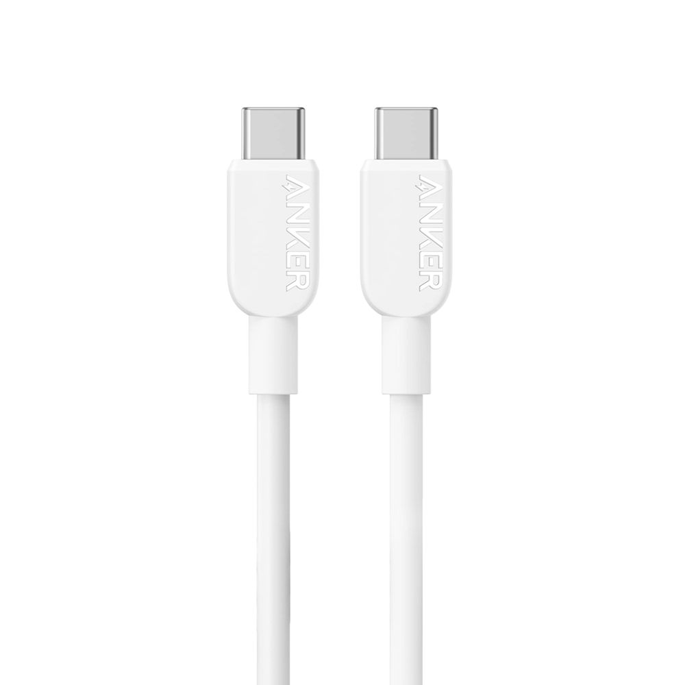 Blanche Anker 310 USB-C to USB-C Cable (3 ft) - HXL-4266143