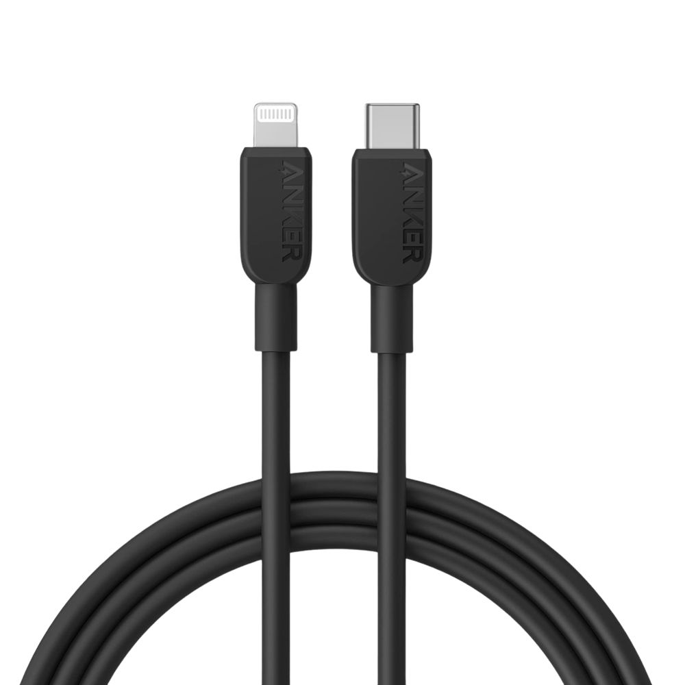 Noir Anker 310 USB-C to Lightning Cable - PRU-3116513