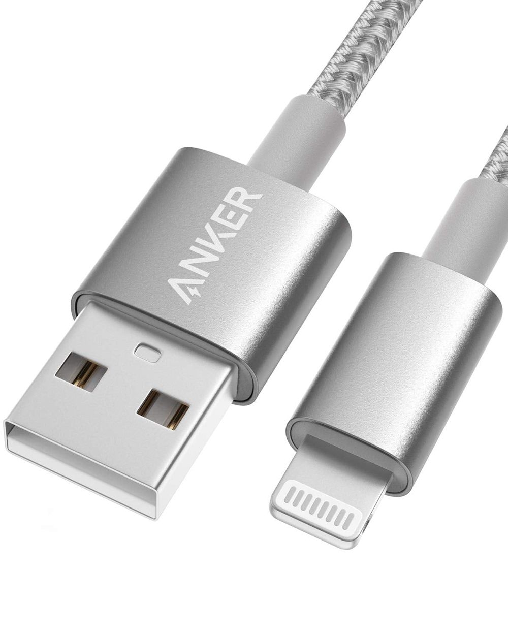 Argent Anker 331 USB-A to Lightning Cable (Nylon) - MLP-7999320