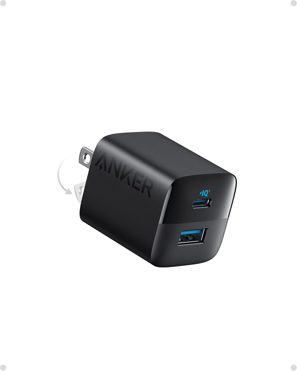 Noir Anker 323 Charger (33W) - KUX-6767801