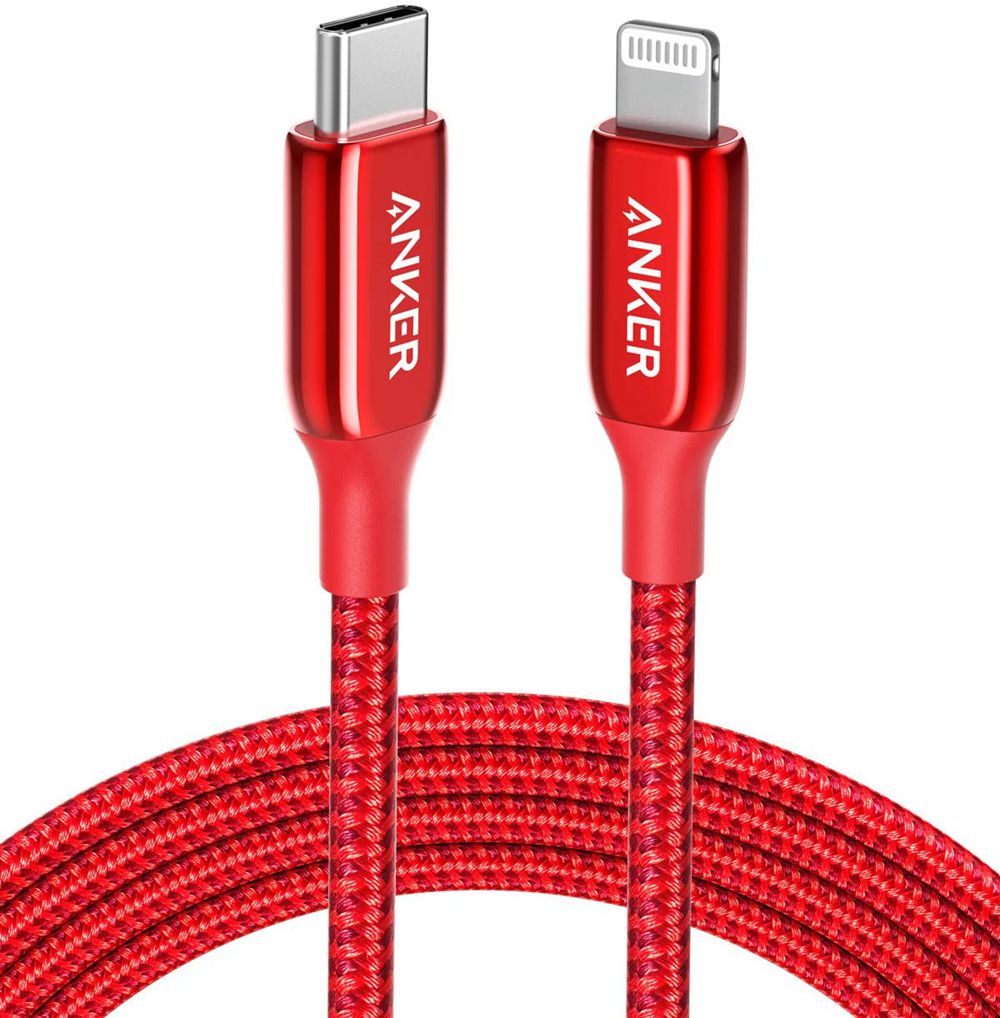 Rouge Anker 762 USB-C to Lightning Cable (3 ft / 6 ft Nylon) - IPR-6780635