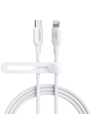 Blanche Anker 541 USB-C to Lightning Cable (Bio-TPU) - NPX-0605611