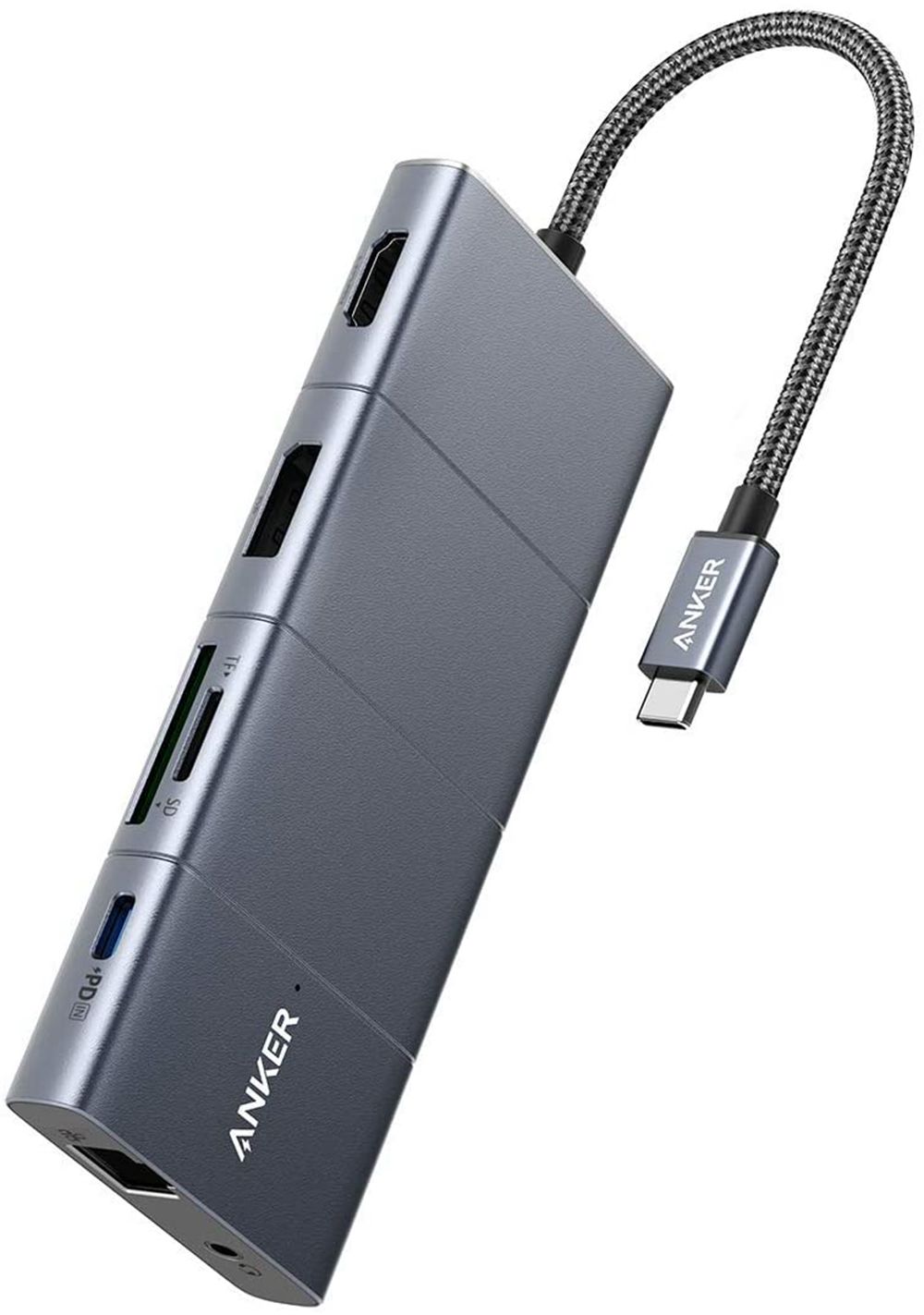 Grise Anker 563 USB-C Hub (11-in-1) - IWL-0760500